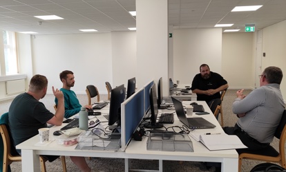 Tastebuds HQ: work with the team